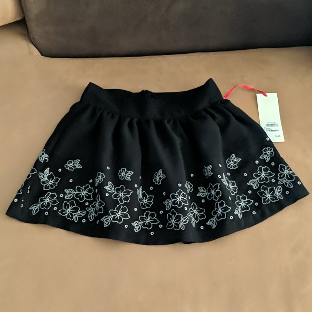 Ruby & Bloom Girl's Embroidered Skirt